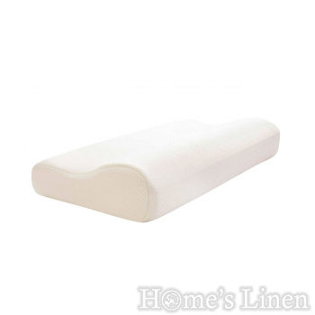 Ergonomic pillow with memory foam "Memory contour"