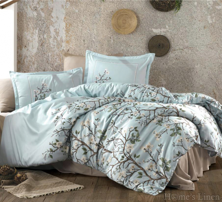 Bed Linen Set cotton sateen, 100% cotton "Alvin"