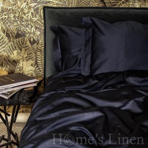 Луксозен спален комплект от памучен сатен, 100% памук "Ilonzo Home Anthracite"